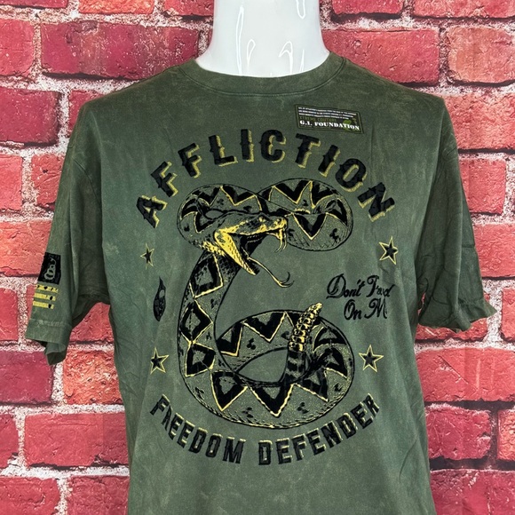 Affliction Men's Short Sleeve Graphic T-shirt -Size: 2XL/3XL - NWT - Picture 2 of 9